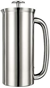 Espro Coffee Press P7-32 oz Double Wall Vacuum Insulated Polished Stainless Steel Coffee Press