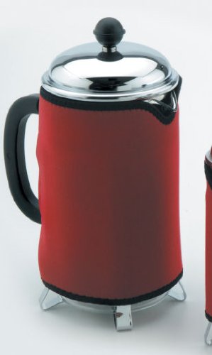 Red Cafetiere / Coffee Press Cozy / Coat - 8 Cup