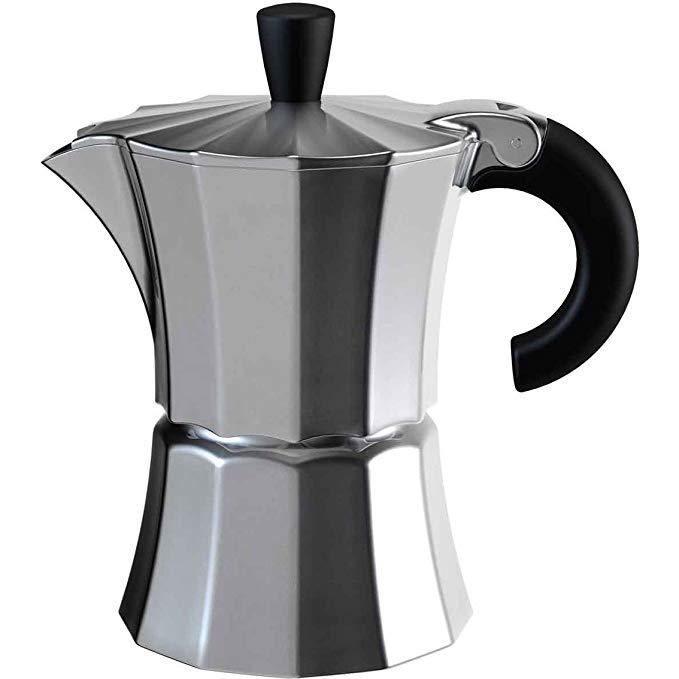 Gnali & Zani MOR004 Morosina 9-Cup Coffee Maker Aluminium