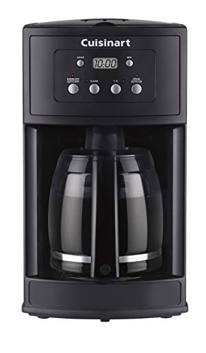 Cuisinart DCC-500FR 12 Cup Programmable Coffeemaker (Certified Refurbished), Black