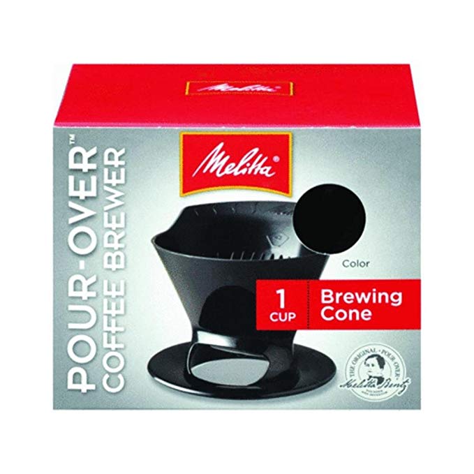 Melitta Ready Set Joe Single Cup Coffee Brewer, Black - 8 Pack