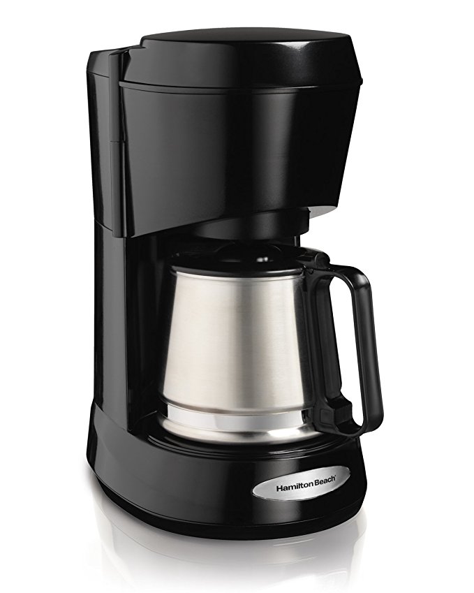 Hamilton Beach 5-Cup Coffee Maker with Stainless Carafe (48137)