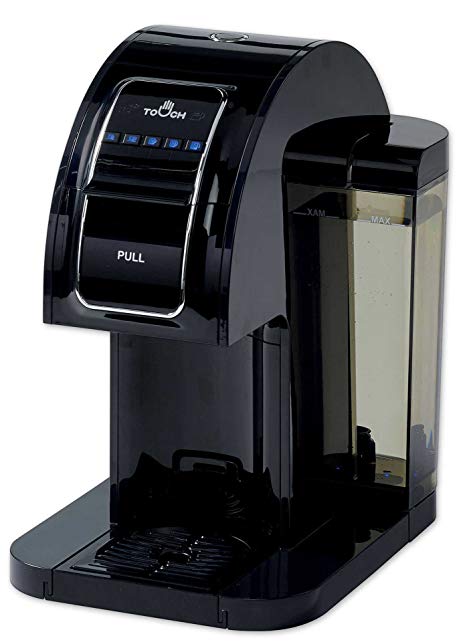 Touch Single Serve Coffee Brewer - Black Coffee Maker with Full K-Cup Pod Compatibility & Rapid Brew Technology - T314B