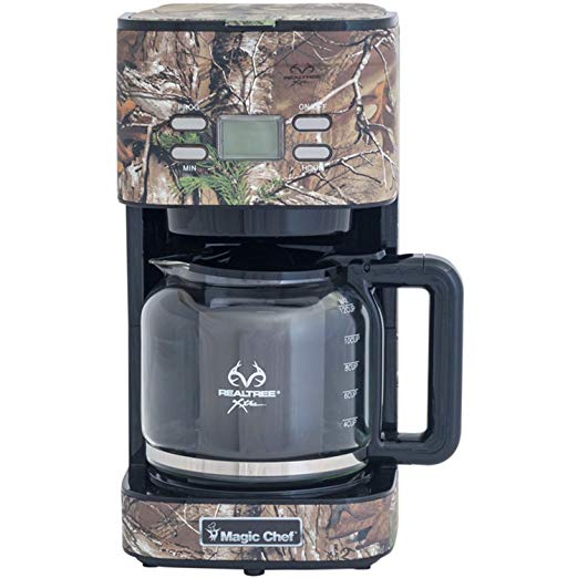 Magic Chef MCL12CMRT Coffee Maker, 6.6 x9.7 x12.9, Camouflage