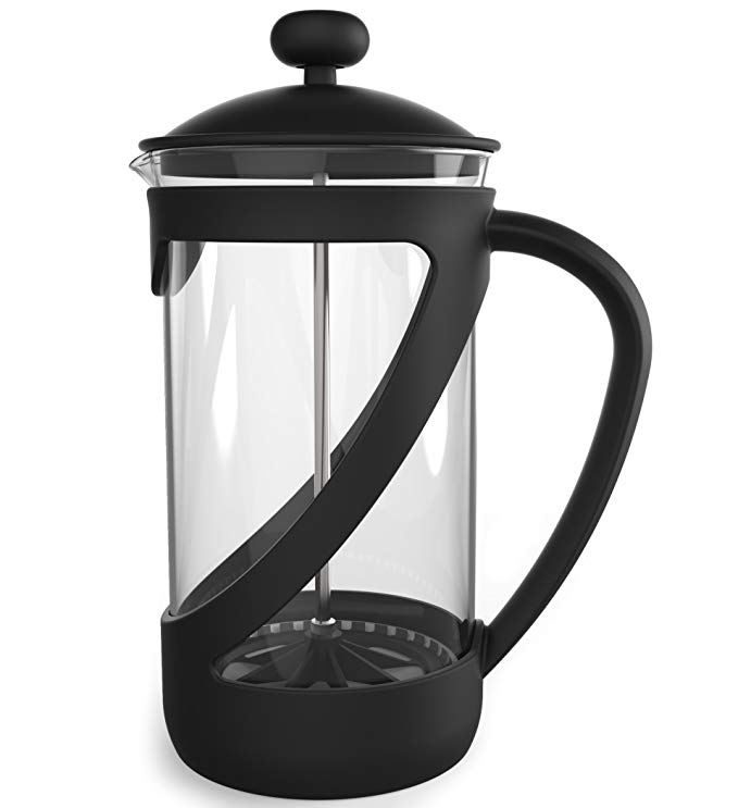 Coffee and Espresso Maker, ZYK French Press Tea Press, Perfect Gift for Home and Office, Updated Version 34 Ounce 1000 ml