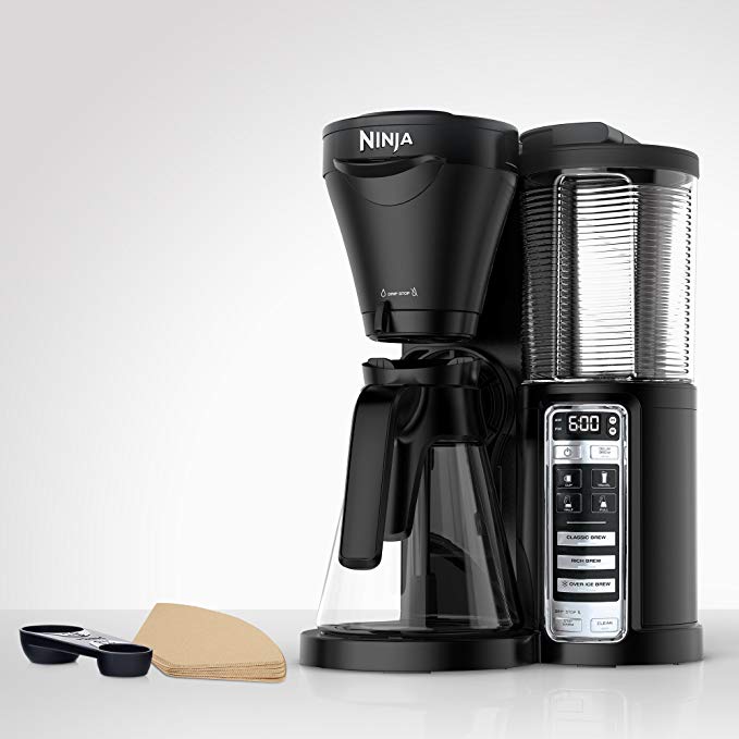 Ninja Coffee Brewer with Auto-iQ One-Touch Intelligence and Thermal Flavor Extraction Technology