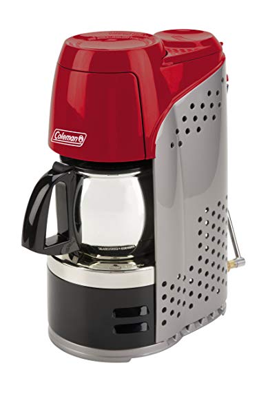 Coleman Portable Propane Coffeemaker with Stainless Steel Carafe