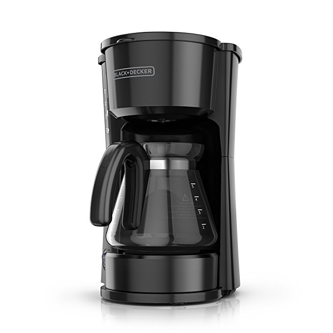 BLACK+DECKER CM0755BZ 4-in-1 Coffee Maker, 5 Cup