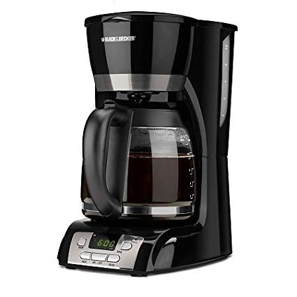 Black & Decker BCM1410B 12-Cup Programmable Coffeemaker with Glass Carafe by BLACK+DECKER