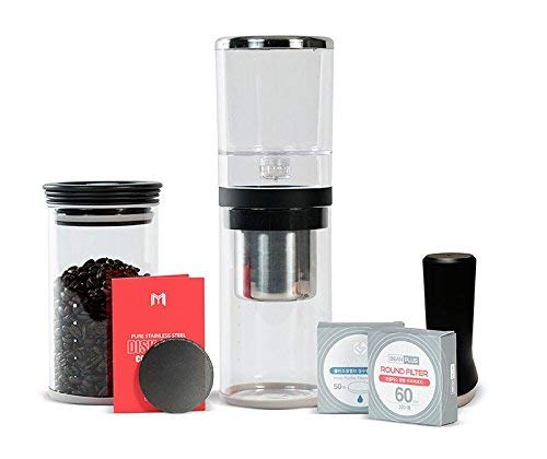 BeanPlus Premium Package Cold Drip Brewer Cold Brew Coffee Maker (550ml) (black)