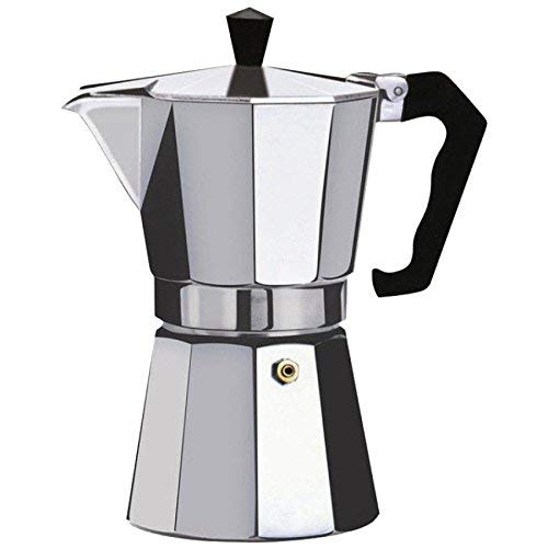 Kabalo 150ml (2-cup) Espresso Stove Top Coffee Maker - Continental Moka Percolator Pot Aluminium