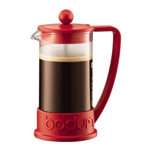 Bodum Brazil Three Cup French Press Coffee Maker - Red