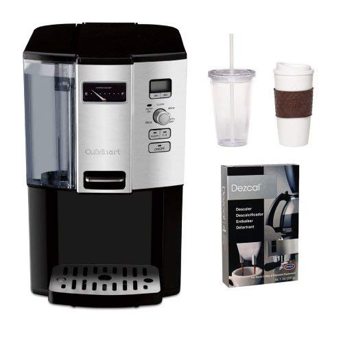 Cuisinart DCC-3000FR DCC3000FR Coffee-on-Demand 12-Cup Programmable Coffeemaker w/ Two Pack Coffee Mug & Iced Beverage Cup & Coffee/ Espresso Descaler (Certified Refurbished)