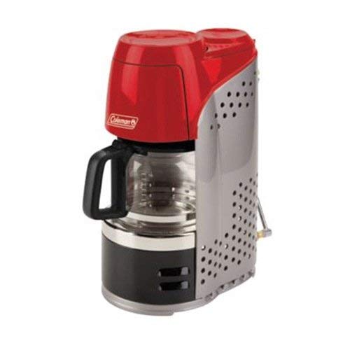 Coleman Portable Instastart Coffee Maker with carafe and bag