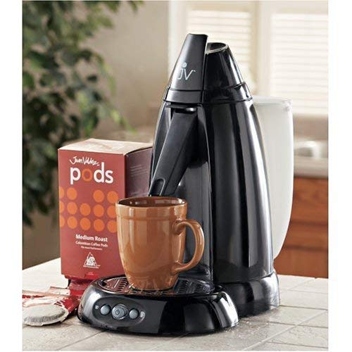 Juan Valdez JVPM1W Pod Coffee Brewing System with Iced Tea Spout, Black