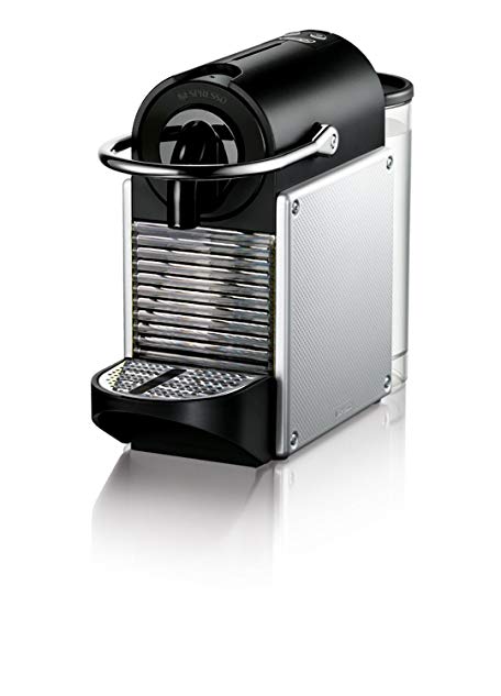 Nespresso Pixie Original Espresso Machine by De'Longhi, Aluminum