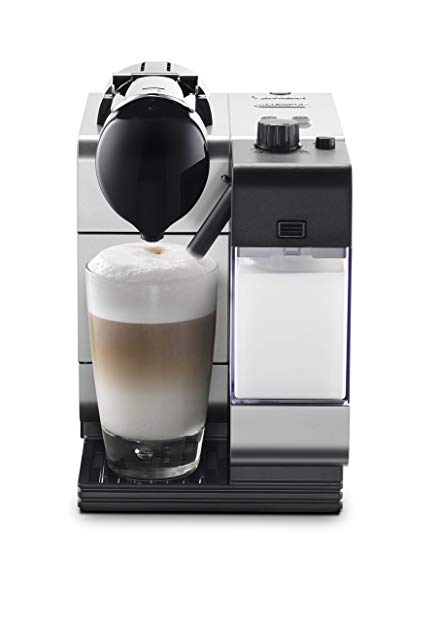 Nespresso Lattissima Plus Original Espresso Machine with Milk Frother by De'Longhi, Silver