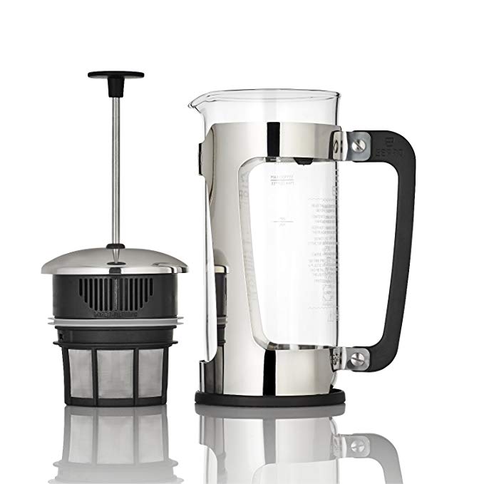 Espro Coffee Press P5-18 oz, Glass Carafe and Stainless Steel Cage, FFP