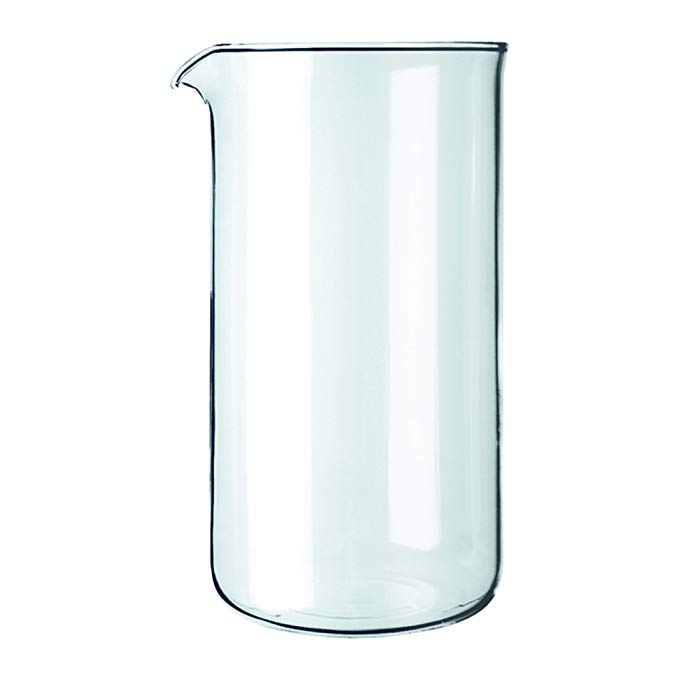 Bodum Replacement Beaker French Press, Replacement 12 Oz Clear Glass