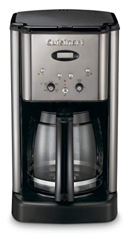 Cuisinart DCC-1200BCH Brew Central 12-Cup Programmable Coffeemaker, Black Chrome