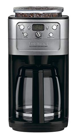 Cuisinart DGB-700BC Grind & Brew 12 Cup Coffeemaker (Black/Brushed Chrome)