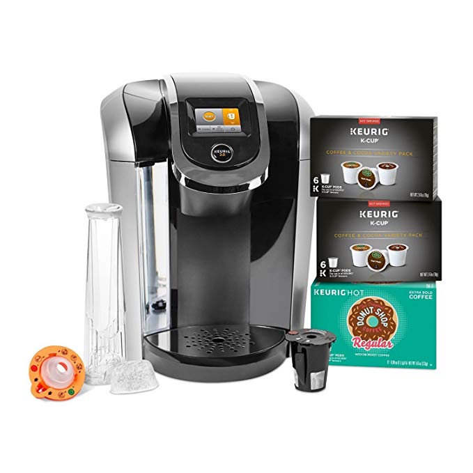 Keurig 2.0 K425S Coffee Maker Brewer & 24 K-Cups w/ My K-cup Reusable Filter ;P#O455K5/U 7RK-B290115