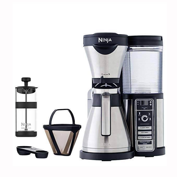 Ninja Auto-iQ Coffee Bar with Stainless Steel Thermal Carafe