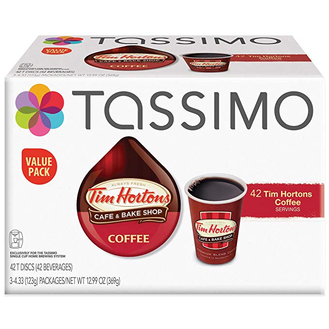 Tim Hortons™ 42-Count Coffee T DISCs Value Pack for Tassimo™ Beverage System