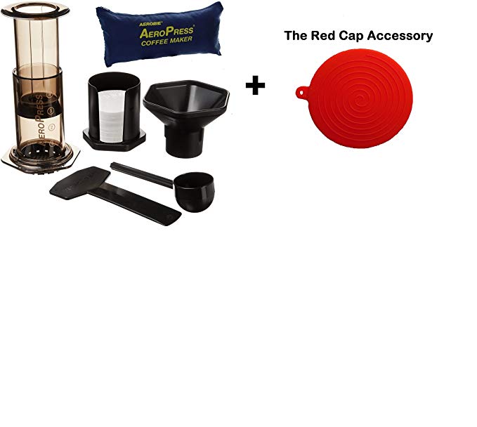 Aerobie AeroPress Coffee Maker with Tote Bag and Accessory Value Pack