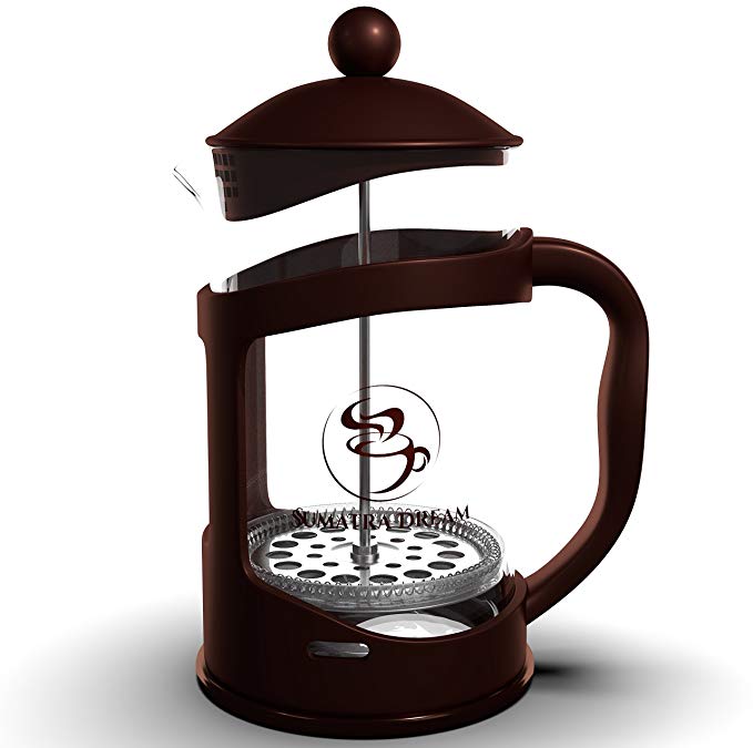 French Press Coffee Maker by Sumatra Dream, 2-4 Cups