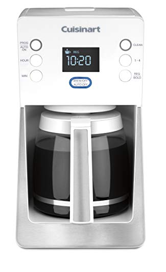 Cuisinart DCC-2800W Perfec Temp 14-Cup Programmable Coffeemaker, White