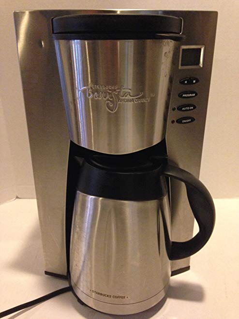 Starbucks Barista Aroma Grande 12 Cup Programable Stainless Steel Coffee Maker